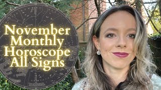 NOVEMBER 2024 HOROSCOPE All Signs Mars Changes Signs and Mercury Goes Retrograde [upl. by Pet]