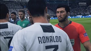 Juventus x Manchester United  Champions League 07112018  FIFA 19 LENDÁRIO [upl. by Ettie]