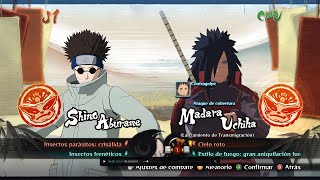 Shino VS Madara y obito en superdificil naruto [upl. by Nosreg681]