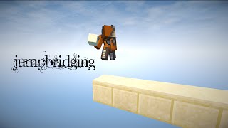 Minecraft Jumpbridging [upl. by Laeira]