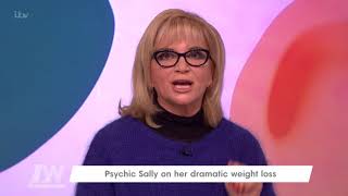 Psychic Sally on Her Weight Loss  Loose Women [upl. by Armmat]