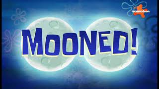 SpongeBob SquarePants  Mooned Title Card Czech Nickelodeon CEE [upl. by Ydoj]