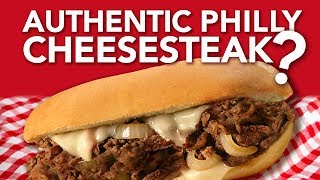 Authentic Philly Cheesesteak  6abc Discovery [upl. by Cynar]