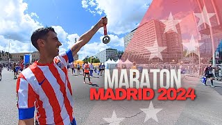 MARATÓN DE MADRID 2024  INCREIBLE ‼ EXPERIENCIA INOLVIDABLE [upl. by Marih914]