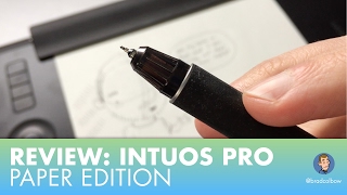 Review Intuos Pro Medium Paper Edition [upl. by Bagger553]