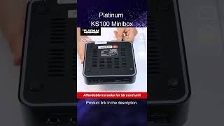 Platiinum KS100 Karaoke Minibox applianceph karaoke [upl. by Llenrahs]