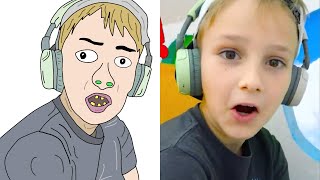 Airplane and kids hotel challenge with Vlad and Niki l Funny Drawing Meme [upl. by Hsina735]