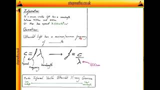 ENGAA 2018 Section 1  Q06 Phys  Ultraviolet  Worked Solution [upl. by Hamachi998]