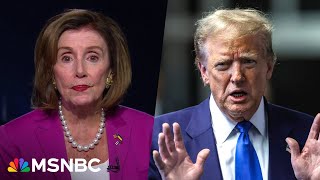 A cult to a thug Nancy Pelosi torches GOPs Trump revisionist history [upl. by Ahsik277]