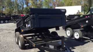 Load Trail Dump 5x10 DT07 vs similar PJ Dump comparison 7172204220 Best Choice Trailers [upl. by Donelle]