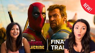 DEADPOOL AND WOLVERINE  FINAL TRAILER Reaction  Ryan Reynolds  Hugh Jackman  Dafne Keen [upl. by Tomas]