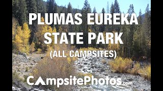 Plumas Eureka State Park Campground CA [upl. by Graniela]