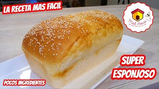 Con esta receta tan fácil y económica una vez la pruebes ya no volverás a comprar pan [upl. by Nattie232]