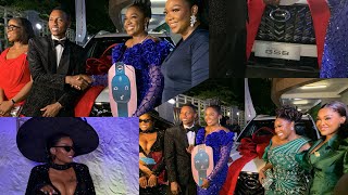 OMONI OBOLI GETS BRAND NEW CAR AT THE UPRISING MOVIE PREMIERE APPRECIATE IYABO OJO MERCY AIGBE [upl. by Loni]