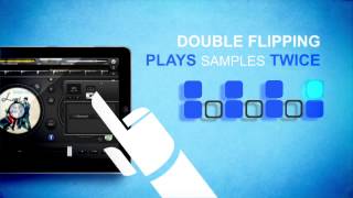 edjing DJ app Double Flipping tutorial [upl. by Nuy60]