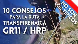 10 Consejos para la TranspirenaicaGR11HRP [upl. by Gary]