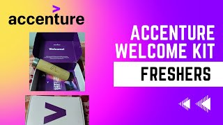 Accenture Welcome Kit for Freshers  2022 2023 Welcome Kit Unboxing [upl. by Benedicto873]