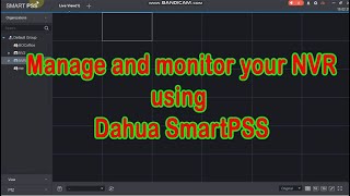 how to Access your NVR remotely Using Dahua SmartPSS inside your Network tagalog [upl. by Nylirad]