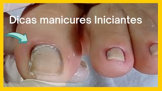 Cutilagem no pé com dicas infalíveis para manicures Iniciantes Pé completo [upl. by Sprage911]