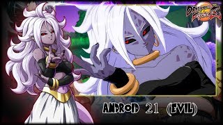 Dragon Ball FighterZ mods Android 21 evil [upl. by Retloc]