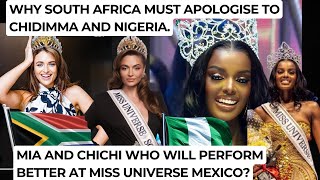 CHIDIMMA VANESSA ADETSHINA QUEEN CHIDIMMA VANESSA ADETSHINA IS SET FOR MISS UNIVERSE MEXICO SHOW [upl. by Devonna]