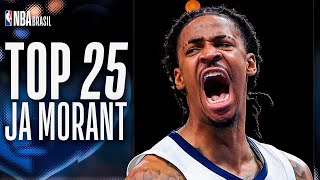 As 25 jogadas mais EXPLOSIVAS de Ja Morant pelo Memphis Grizzlies na NBA [upl. by Hilar]