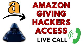 Live Call Amazon Giving Scammers Access To My Account Locking Me Out In Takeover Scheme😮🤬 [upl. by Chon]