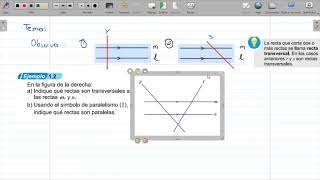 Definición de rectas transversales [upl. by Solley369]