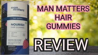 man matters hair gummies review for hair growth [upl. by Lenoil]