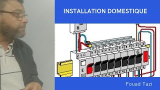 Video N°164 COMMENT REALISER UNE INSTALLATION ELECTRIQUE DOMESTIQUE [upl. by Schaab653]