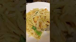 Pasta spaghetti with rubian or shrimpofwkuwait youtubeshorts highlights [upl. by Coppinger]