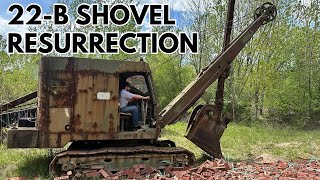 Can we SAVE this ANTIQUE Cable Shovel Bucyrus Erie 22B Shovel Resurrection [upl. by Ailimac]