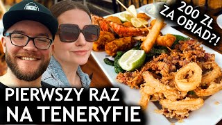 Nasz pierwszy raz na Teneryfie  TENERYFA lokalne jedzenie i otwarte restauracje  GASTRO VLOG 390 [upl. by Daphne]