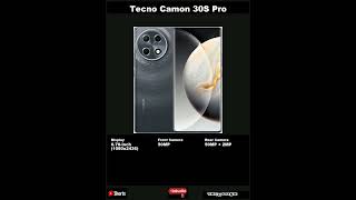 Tecno Camon 30S Pro SmartPhone FeaturesShorts [upl. by Sofko]