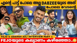 എന്റെ പാട്ട് പോലെ അല്ല DABZEE യുടെ അത് പോലെ വേടന്റെ RAPPER FEJO amp ADARSH ADJ INTERVIEW PART 1 [upl. by Gobert]