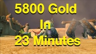 How to Make Gold in WoW 5800 g in 23 minutes ZulFarrak Guide [upl. by Shem546]