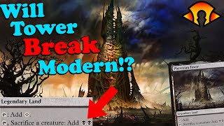 MTG ▷ Phyrexian Tower is in MH3 amp Coming to Modern ◁🔥 Yawgmoth Tower Deck【 MH3 Spoilers amp Leaks 】 [upl. by Neff]