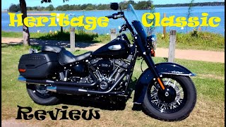 Harley Davidson Heritage Softail Classic review [upl. by Sigfrid]