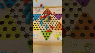 Chinese Checkers Amazing Colors with sounds effect fpyviralvideo satisfying chinesechess asrm [upl. by Evets]