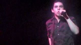 David Archuleta  Croydon Fairfield Halls  Zero Gravity 050509 On Tour With McFly [upl. by Paresh]