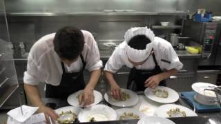 Busy kitchen at the 3 Michelin star restaurant Quique Dacosta [upl. by Bridge]