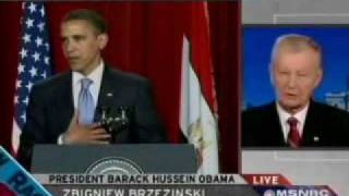 Brzezinski on Obama Speech 911 Mythology Holocaust Deniers [upl. by Atteuqram]