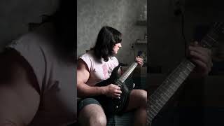 Tapping  metal riffs guitar metal guitarplayer bodybuilding [upl. by Lithea]