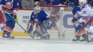 Robin Lehner and Johnny Boychuk keep Rangers at bay [upl. by Aysan258]