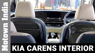 Kia Carens 7seater INTERIOR [upl. by Rehctaht45]