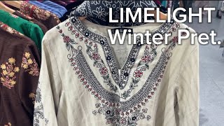 Limelight Winter Pret Collection 2024  Limelight New Winter Collection [upl. by Eeryt]