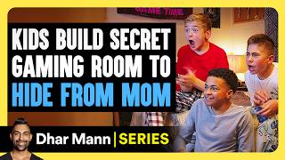 Jays World S2 E02 Kids Build SECRET Gaming Room To HIDE From Mom  Dhar Mann Studios [upl. by Naujat]