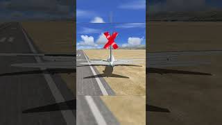 Can An Airliner Takeoff With Only 1 Engine amp No Rudder shorts flightsimulator fsx challenge [upl. by Streeto]