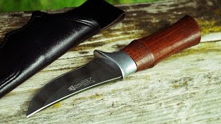 Brusletto Falken hunting knife Jagdmesser Norway Norwegen Norge outdoor bushcraft skinning [upl. by Schumer]