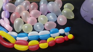 colourfull balloon balloon blast asmr [upl. by Cowen]